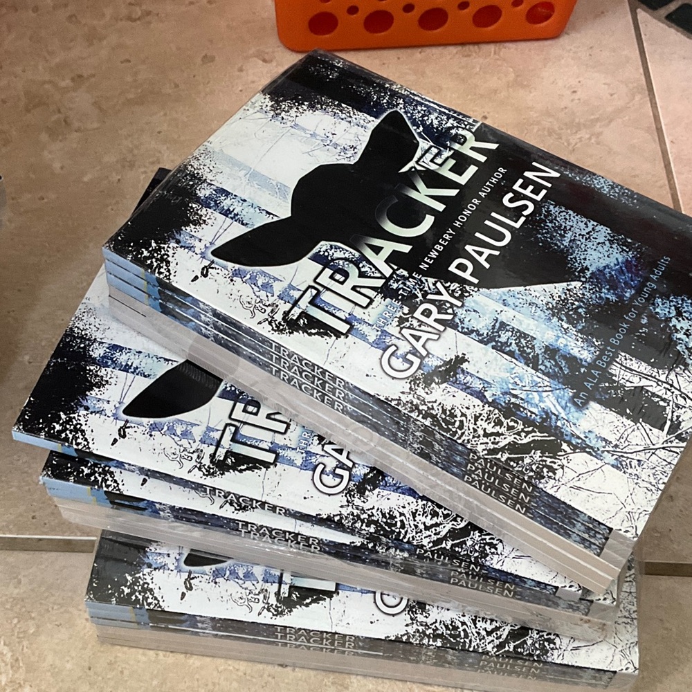 Tracker by George Paulsen. Newberry Honor Book. 18 copies